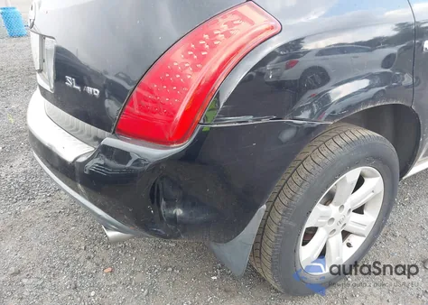 2006 Nissan Murano Sl из США, поврежденный, VIN JN8AZ08W96W545904